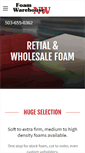 Mobile Screenshot of foamwarehousenw.com